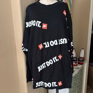 Nike … Just Do It. Sweatshirt NWT